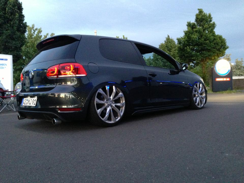 Black VW Golf VI GTD – Marlon J. Walker