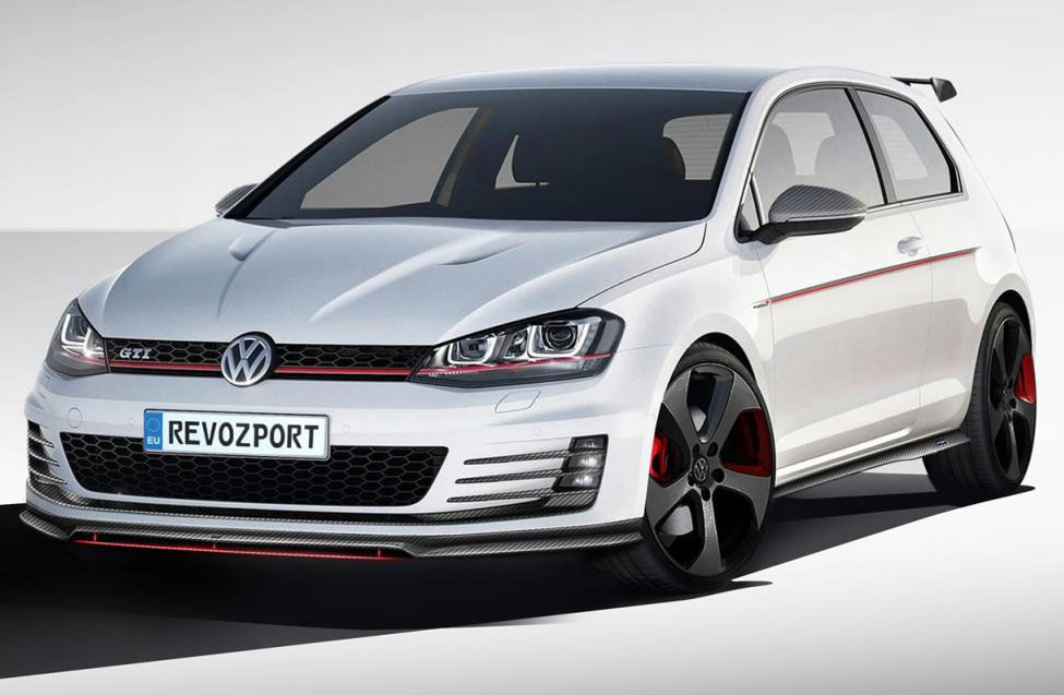 Volkswagen Golf Vii Gti Gets Aero And Performance Tuning By Revozport Vw Golf Tuning