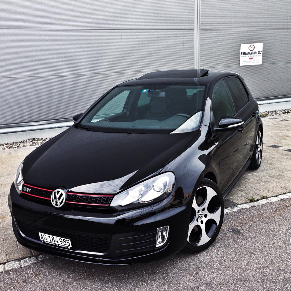 Stunning black Volkswagen Golf MK6 GTI Fatbardh Selimaj