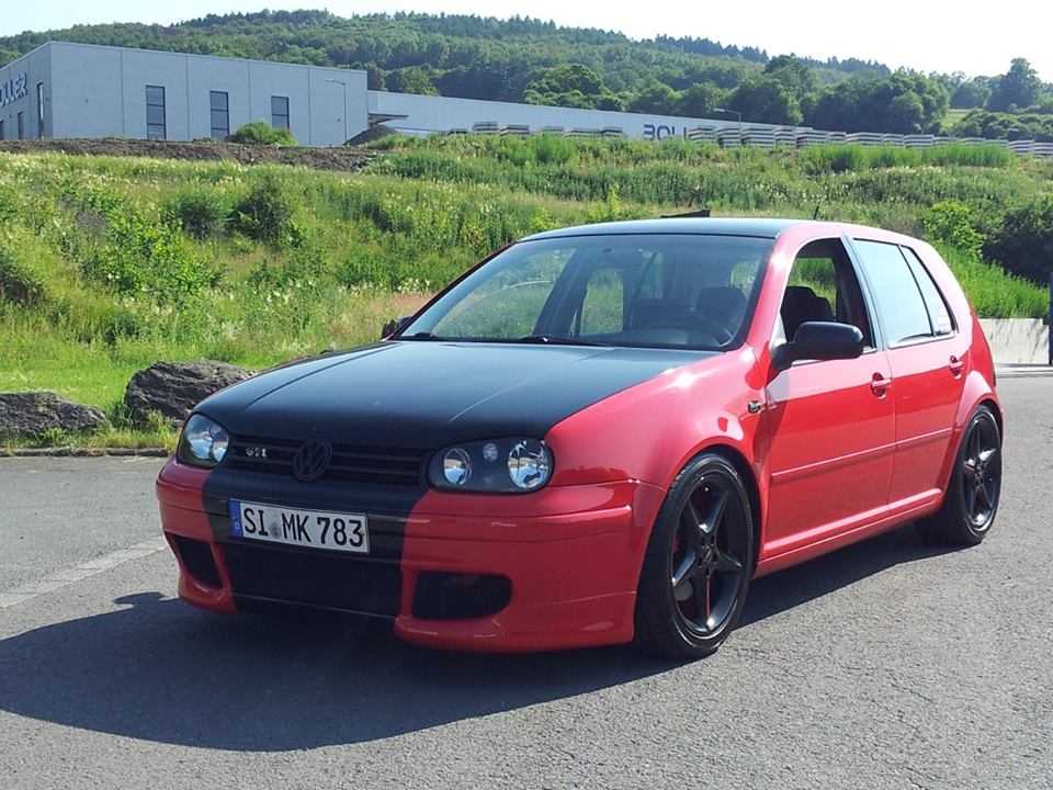 Покраска Volkswagen Golf GTI