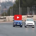 VW Golf R vs. VW Scirocco R, On Track!