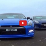 Video: Nissan GT-Rs meet up with a pack of supercars