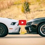 Video: Shelby GT500 Vs. Camaro ZL1: Which is Faster?