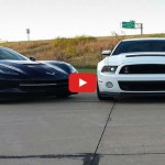 Video: Stingray Vs. Shelby GT500: Both 100% Stock